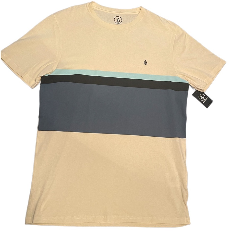 Volcom Striped Tee.   Size M